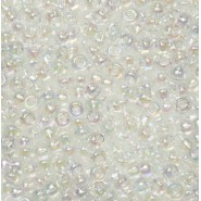 Miyuki seed beads 11/0 -  Transparant ab crystal 11-250